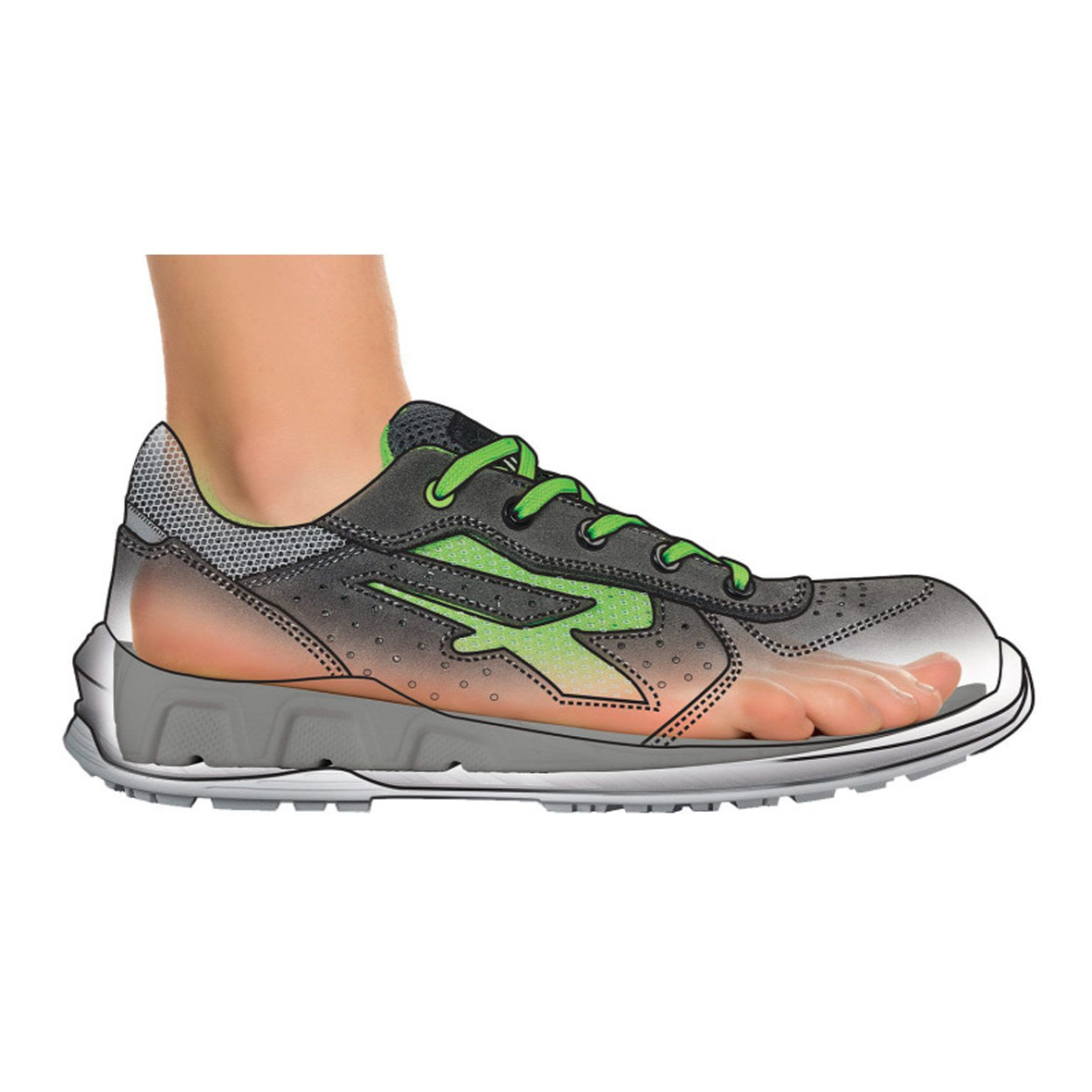 SEMELLE ANTI-FATIGUE WOW 2 U-POWER